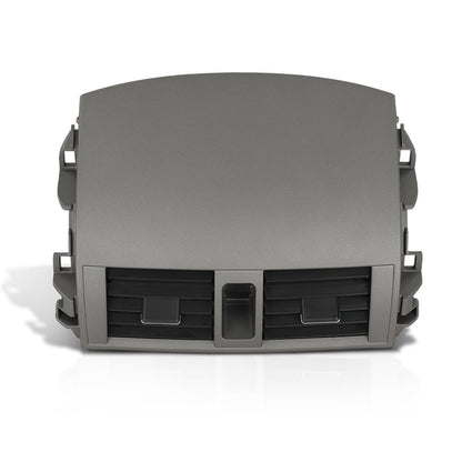 G-PLUS Dash Center A/C Air Vent Upper Bezel Trim, Compatible with Toyota Corolla 2008-2013 Replace 55670-02160, 55663-02060, 55435-02220, 55436-02180 Dashboard AC Air Vent Panel Trim Outlet