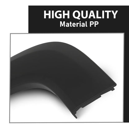 G-PLUS Rear Left Driver Side Door Molding Fender Flare Trim Compatible with Jeep Renegade 2015-2023 Wheel Opening Molding Arch Trim 5XB67LXHAA, CH1790104 Black