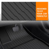 G-PLUS Floor Mats & Cargo Liner FLOOR MATS | FIT TESLA MODEL 3 Highland 2024 2025 Floor Liners TPE All Weather Custom Fit Floor Cargo Liners Trunk Mats Accessories Front & Rear Cargo Mat Full Set,6PCS Black