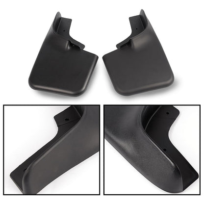 G-PLUS Front Rear Molded Mud Flaps Splash Guards Compatible with Ford F150 2004-2014 Wheel Fender Mudguards W/Factory Wheel Lip Moldings 6L3Z-16A550-BA