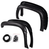 G-PLUS Fender Flares Compatible with Dodge Ram 1500 2500 3500 1994-2001 Wheel Opening Molding Arch Trim 4pcs Black