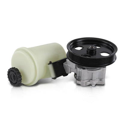 G-PLUS Power Steering Pump w/Reservoir Compatible with Dodge Ram 1500 2009-2010 w/Pulley & Reservoir 55398903AD, 55398903AE, 55398904AD, 55398904AE