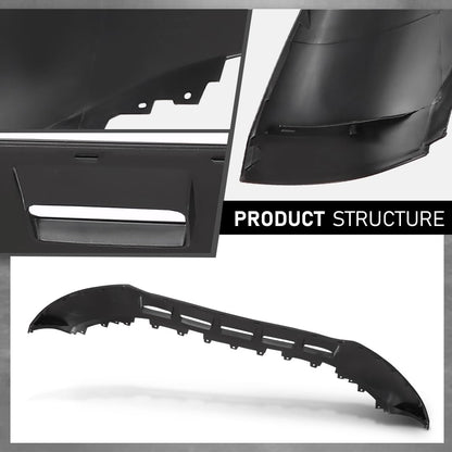G-PLUS Front Air Dam Deflector Lower Valance Apron, Compatible with Audi Q5 2013-2017/Q5 Hybrid 2013-2016/SQ5 2014-2017, 8R0807061FGRU, AU1093101