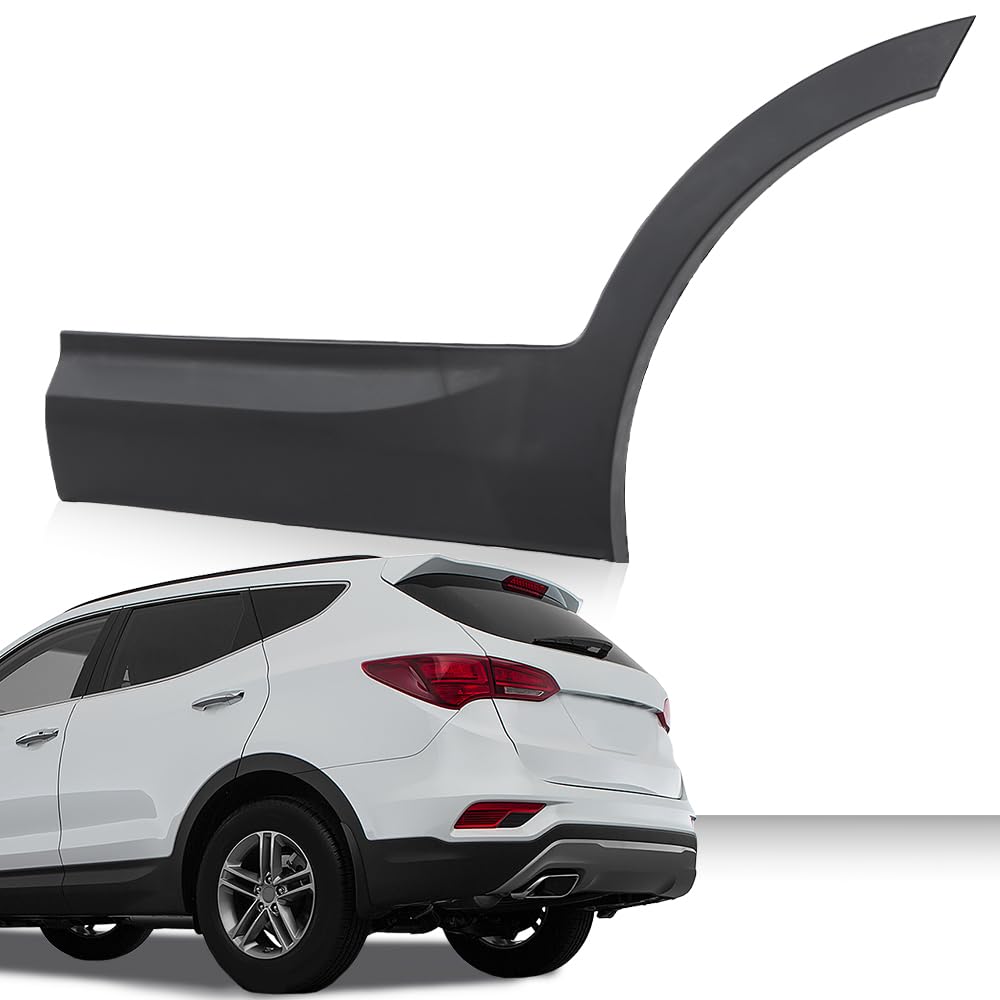 G-PLUS New Rear Left Door Lower Molding Door Garnish Compatible with 2013-2018 Santa Fe Sport 87731-4Z000, 877314Z000 Matte Black