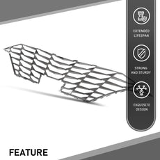G-PLUS Front Bumper Radiator Grille Assembly Compatible with Hyundai Elantra 2021-2023 86351AA030 Close-up View