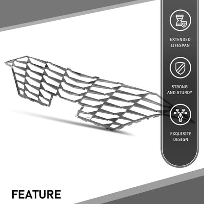 G-PLUS Front Bumper Radiator Grille Assembly Replacement Compatible with Hyundai Elantra 2021-2023 86351-AA030, 86351AA030 Grill