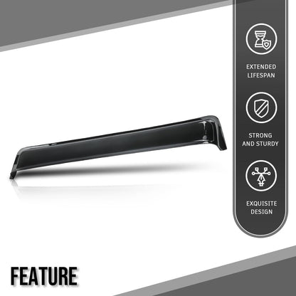 G-PLUS RV Window Deflector and Sun Visor Fit 30 inch Wide Window Smoke