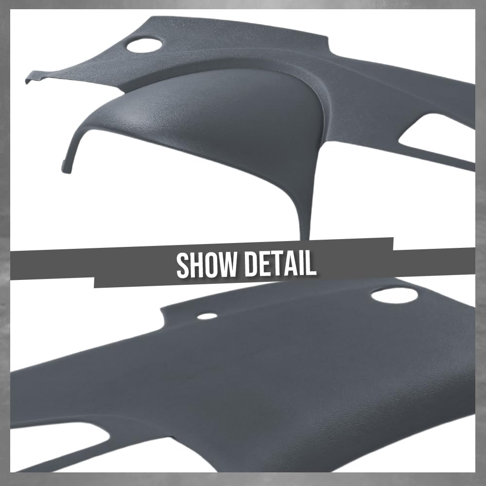G-PLUS TPE Dash Board Cover Light Dashboard Cap Compatible with Acura TL 2004 2005 2006 2007 2008 Grey