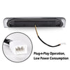 G-PLUS LED Third Brake Light Compatible With 2002-08 Dodge RAM 1500/2003-09 Dodge RAM 2500 3500 3RD LED Bar Brake/Cargo Lamp,Type I (Chrome Housing Smoky Lens)