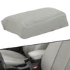 G-PLUS Center Console Lid Armrest Cover, Compatible with Sonata 2015 2016 2017 2018 2019 Leather, Gray