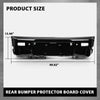 G-PLUS Rear Bumper Protector Board Cover Compatible with Defender 90 110 130 2020-2024 Black