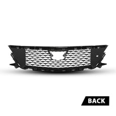 G-PLUS Bumper Grille for Cadillac CT4 2020-2023 Chrome Black Close-up View