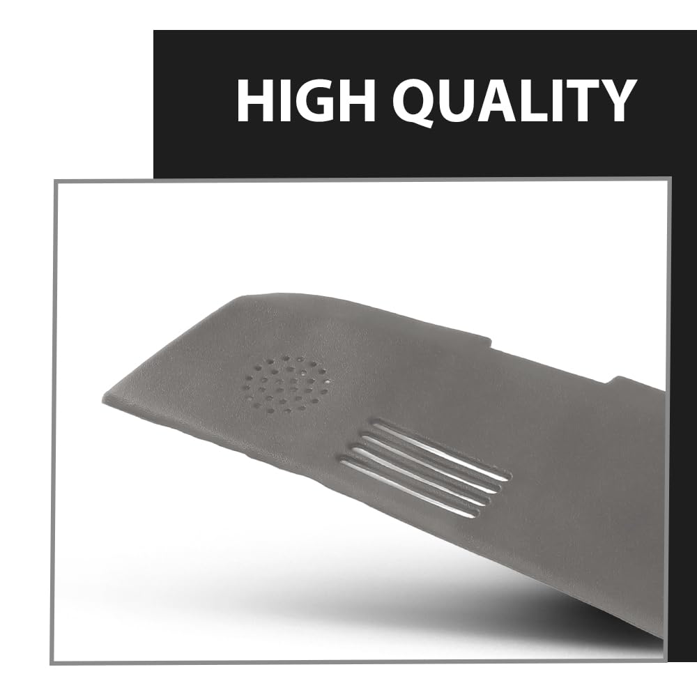 G-PLUS TPE Cover for Defrost Dash Panel Gray Compatible with 2002 2003 2004 2005 Dodge Ram 1500/2003-2005 Dodge Ram 2500 3500