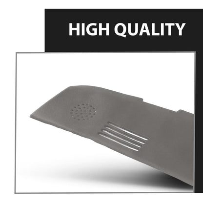 G-PLUS TPE Cover for Defrost Dash Panel Gray Compatible with 2002 2003 2004 2005 Dodge Ram 1500/2003-2005 Dodge Ram 2500 3500