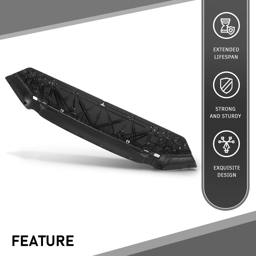 G-PLUS Front Forward Undercar Splash Shield, Compatible with Audi A4 S4 2017-2019, AU1228132, 8W0807611A Black Engine Splash Shield