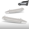 G-PLUS Pair Left Right Fog Light Grill Trim Cover Compatible with Benz X164 GL-Class 2008-2012 Fit GL350 Bluetec 4Matic 3.0L V6 - Diesel 2010-2012 1648847322, 1648847422 Silver