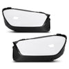 G-PLUS Headlight Lens Cover Compatible with Benz GLE W167 2020-2023 Left & Right Front Headlamp Lens Cover Clear