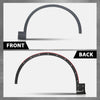 G-PLUS Front Right Fender Flare Compatible with Audi Q7 2017 2018 2019 Wheel Opening Molding Arch Trim, AU853718A 4M0853718AGRU, Factory Style