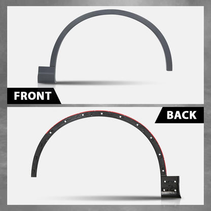 G-PLUS Front Right Fender Flare Compatible with Audi Q7 2017 2018 2019 Wheel Opening Molding Arch Trim, AU853718A 4M0853718AGRU, Factory Style