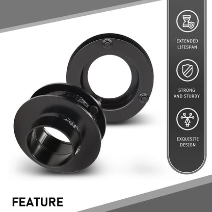 G-PLUS 2.5" Lift Front Steel Leveling Kit Compatible with Dodge Ram 1500 1994-2001,Fit Dodge Ram 2500 1994-2013, Fit Dodge Ram 3500 1994-2012 (4WD Only)