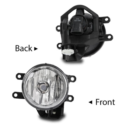 G-PLUS Front Bumper Fog Lights Lamps Left&Right Compatible with Toyota RAV4 2019-2022 8122012230