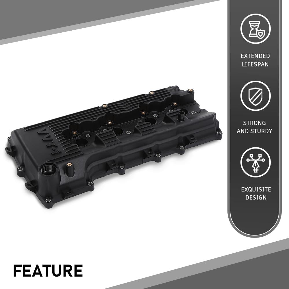 G-PLUS Engine Valve Cover 11201-75055 Compatible with Toyota Tacoma 2005-2015/Fit Toyota 4Runner 2010