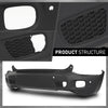 G-PLUS Rear Bumper Cover Fascia Compatible with Jeep Renegade Limited 2015-2018, Fit Models with Blind Spot Sensor and Parking Aid Sensor, 6AE88LXHAA, CH1100A42