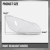 G-PLUS Headlight Lens Cover Compatible with Benz S-Class W221 2010-2013 Right Side Front Headlamp Lens Cover Clear