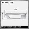 G-PLUS Front Right&Left Bumper Fog Light Trim Pair Compatible with Land Rover Range Rover Sport 2014-2017