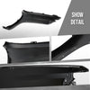 G-PLUS Front Driver Left Side Fender Compatible with Chevy Silverado 2500 HD 3500 HD 2020-2023 84581166, GM1240424 Black