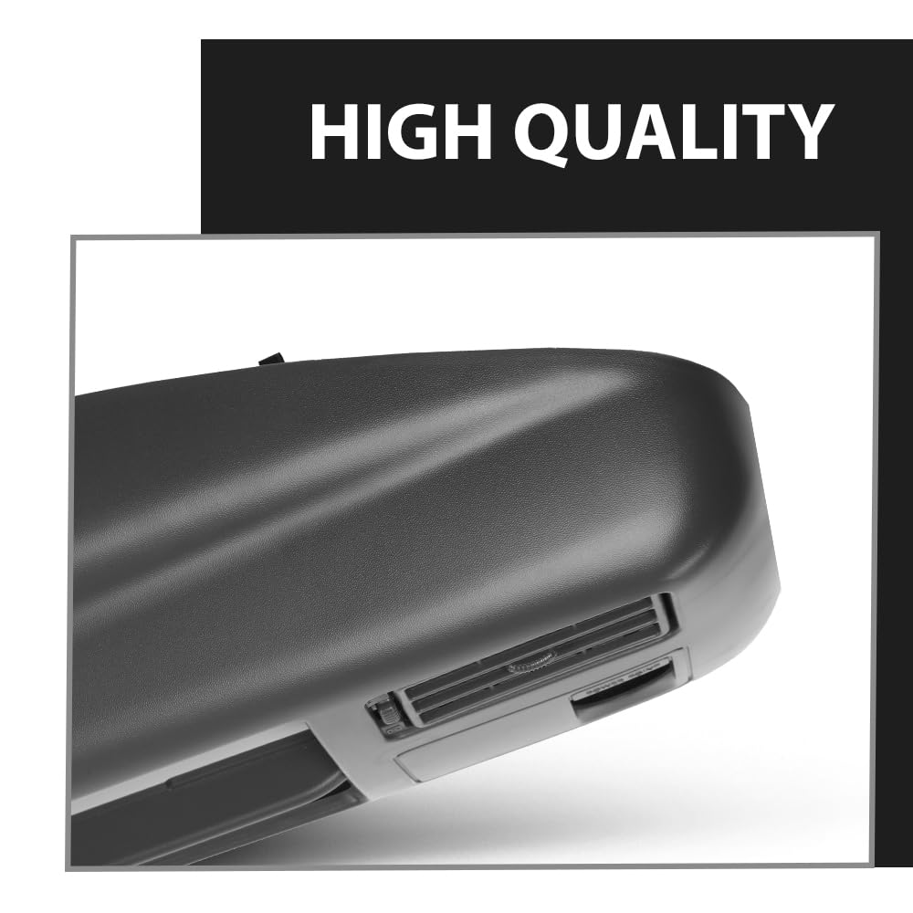 G-PLUS Dash Board Bezel Radio Cluster Trim Panel W/o Hole, Compatible with Ford F250 F350 Super Duty 1999-2004, Dark Gray