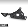 G-PLUS Front Right Bumper Grille-Side Bracket Compatible with Buick LaCrosse 2010 2011 2012 2013 22782286, 20909986, 22769416 Black