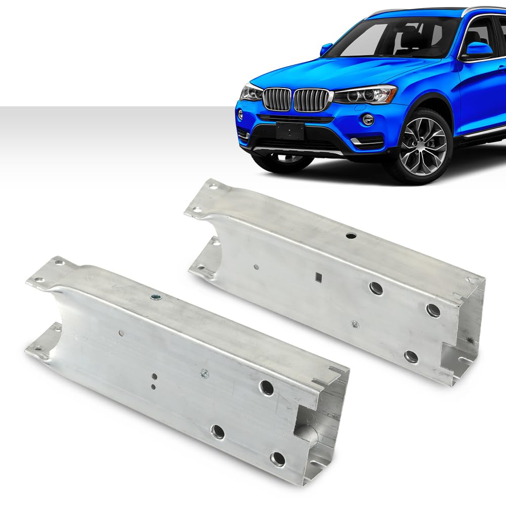 G-PLUS Front Bumper Bracket Driver and Passenger Side Compatible with BMW X3 2011-2017/Fit BMW X4 M40i 2016-2018/Fit BMW X4 xDrive28i 2015-2018 51647274659 51647274660 BM1066109 BM1067109