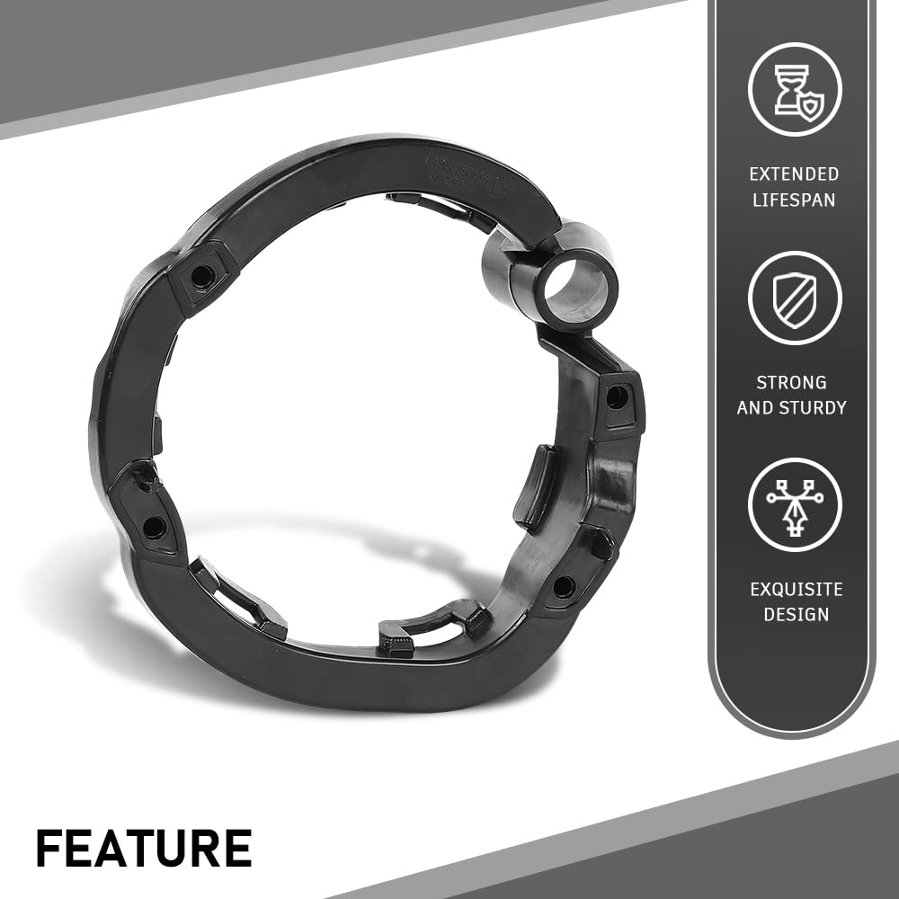 G-PLUS Fog Light Bracket Left Driver Side Compatible with Benz GLA200 GLA250 2015-2020 w/o AMG Styling Package MB2602100, 1568850314, 191275918272 Black