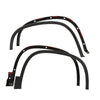 G-PLUS Front & Rear Fender Flares Compatible with Volkswagen Tiguan 2012 2013 2014 2015 2016 2017, OE Style Black Wheel Cover Protector
