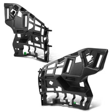 G-PLUS Front Lower Bumper Brackets Pair for Volvo XC90 2016-2023 Black