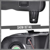 G-PLUS LED Headlights Compatible with Ford Mustang 2005 2006 2007 2008 2009 Front Headlamps Driver & Passenger Side Smoky Lens Black Housing 2Pcs,faros delanteros