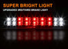 G-PLUS LED 3rd Third Brake Light Lamp Compatible with Toyota Tundra V8 2007-2016 Cargo Cab Lights, High Mount Stop Light/Faro De Freno Trasero Tersera Luz De Freno(Clear Lens Black Housing)