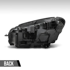 G-PLUS LED Headlight Right for Benz S560 S450 S63 2018-2020 Black Close-up View