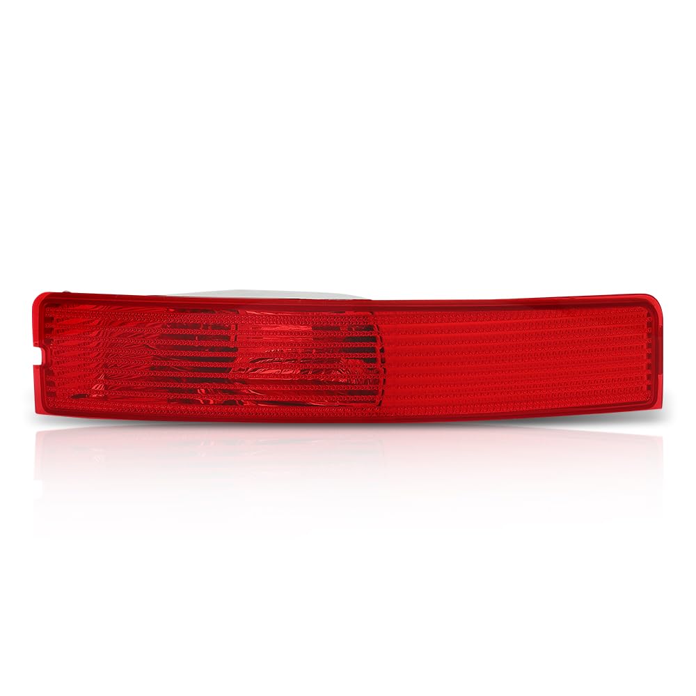 G-PLUS Rear Bumper Reflector Right Side Compatible with Volvo XC90 2007 2008 2009 2010 2011 2012 2013 2014 31111185 Red