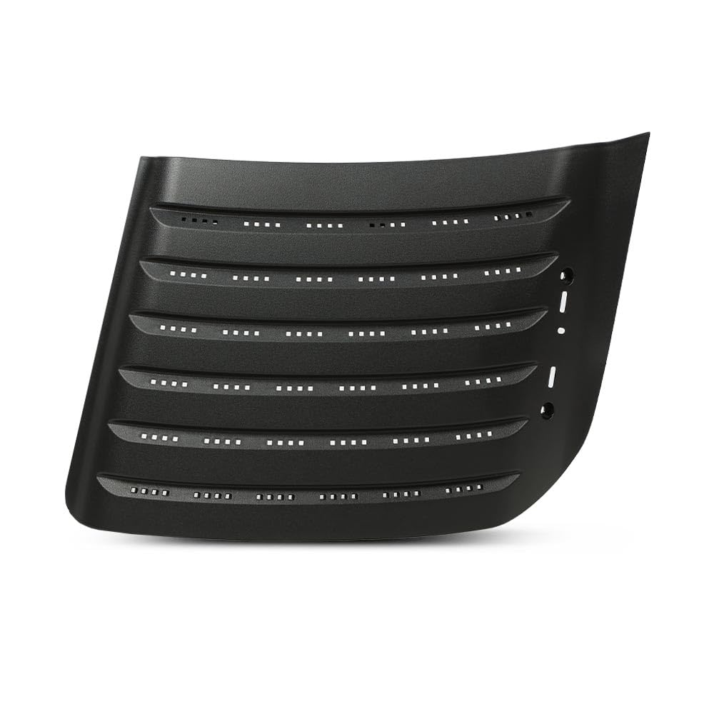 G-PLUS Hood Top Grille Left Driver Side Compatible with Chevy Silverado 2500 HD 2011-2014/Fit Chevy Silverado 3500 HD 2011-2014 22753694 GM1239106