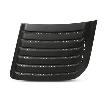 G-PLUS Hood Top Grille Left Driver Side Compatible with Chevy Silverado 2500 HD 2011-2014/Fit Chevy Silverado 3500 HD 2011-2014 22753694 GM1239106