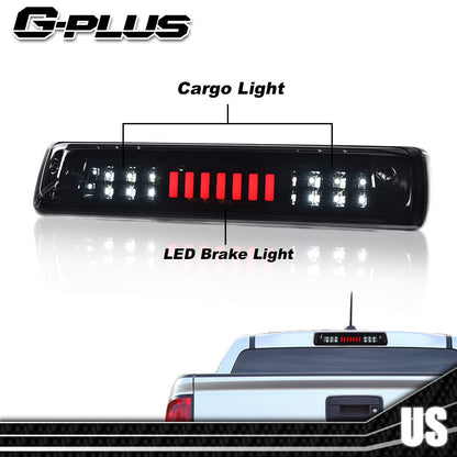 G-PLUS Rear High Mount 3RD Third I Brake Light Stop Tail light Lamp Compatible with 2015-2018 Colorado/Canyon GM25971002 52019397 Rear Cab Roof Tail Center Lamp
