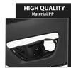 G-PLUS Front Upper Bumper Cover Compatible with Jeep Compass 2017 2018 2019 2020 2021, Fit Models Without Upland Appearance Package, 68351154AA, CH1014124, Black