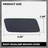 G-PLUS Headlight Washer Cover Powerwash Cap Right Side Compatible with Range Rover 2013-2017