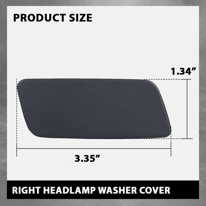 G-PLUS Headlight Washer Cover Powerwash Cap Right Side Compatible with Range Rover 2013-2017
