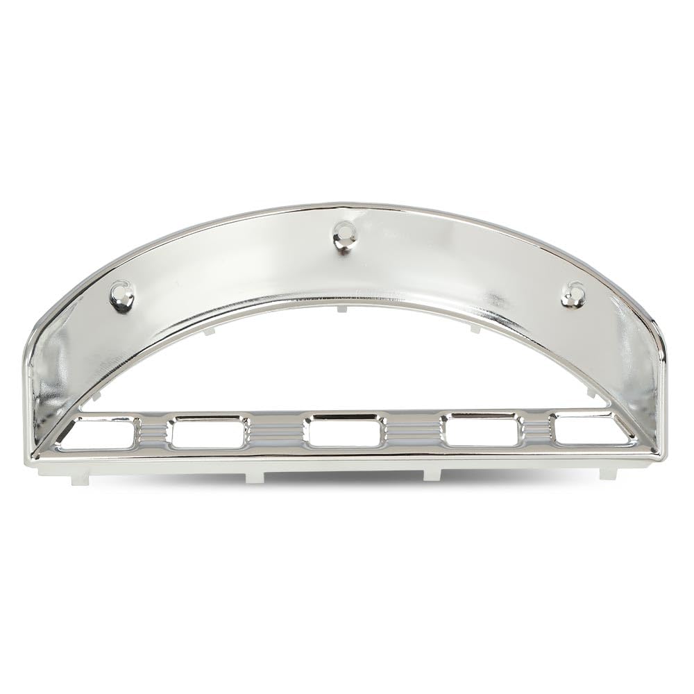 G-PLUS Dash Instrument Bezel Chrome Compatible with 1956 Ford F-Series Pickup Truck 45306 3203B