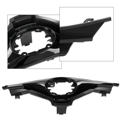 G-PLUS Front Upper Bumper Grille Assembly Gloss Black Compatible with Toyota CHR 2018-2019 53112F4010 53111F4901 53111F4010 TO1200416 TO1200417
