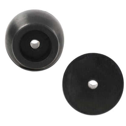 G-PLUS 2" Ramp Door Rubber Bumpers Stop Cone Round Bumper Replace Compatible with Cargo Trailer Ramp Doors Cone Rubber Bumper Stop Cone 2" Tall