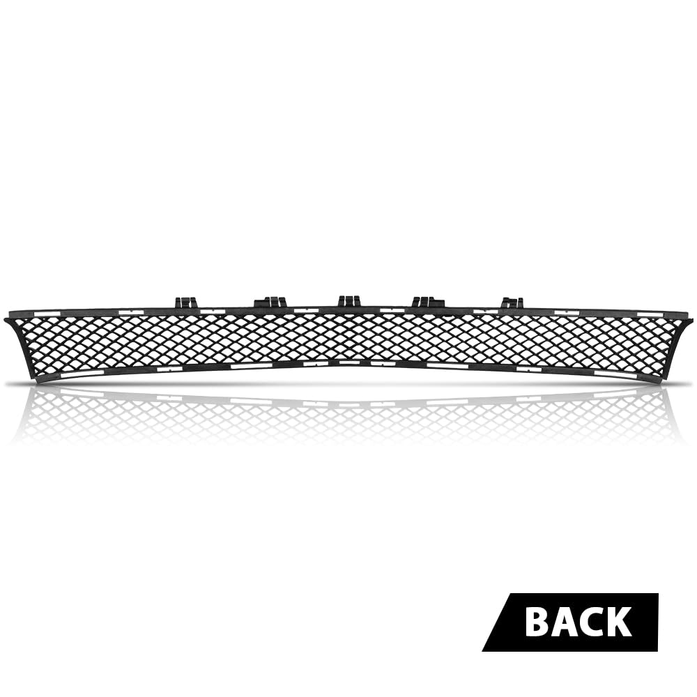 G-PLUS Bumper Grille Front Center Fit Benz E300 E350 E400 E450 (submodel: 4Matic, Base) 2017-2020 For Models With Luxury Package, Center, Sedan 2138850622